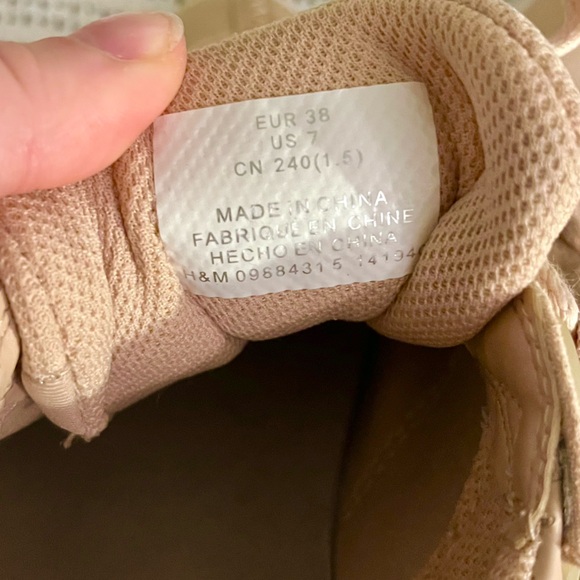 Powder Pink Sneakers - Picture 6 of 7